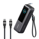 Anker Laptop Power Bank (25K, 165W, Built-In and Retractable Cables)