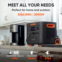 Jackery Solar Generator 2000 Plus Bundle With Solar Panels